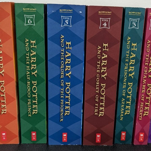 Harry Potter The Complete Series (7 Books Set) by J. K. Rowling (Paperback) - Picture 4 of 6